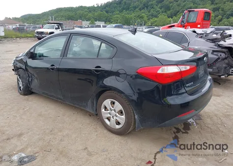 2015 Kia Forte Lx из США, поврежденный, VIN KNAFK4A63F5348947